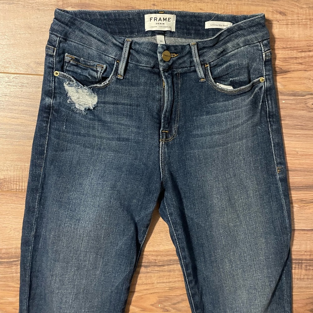 Frame Le Crop Mini Boot - image 2